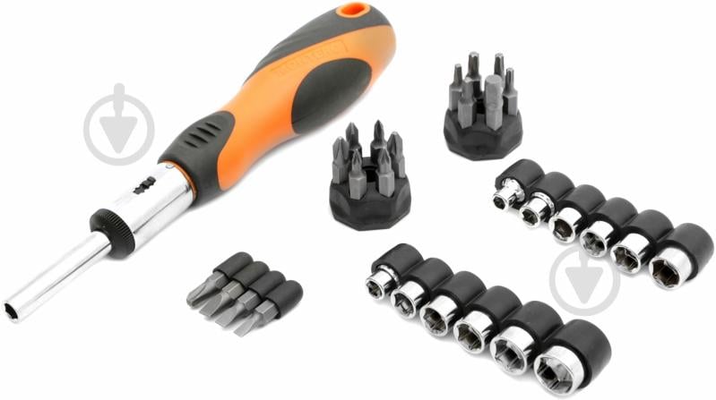Отвертка со сменными насадками Montero 20219 - фото 1 Отвертка со сменными насадками Montero 20219 - фото 1