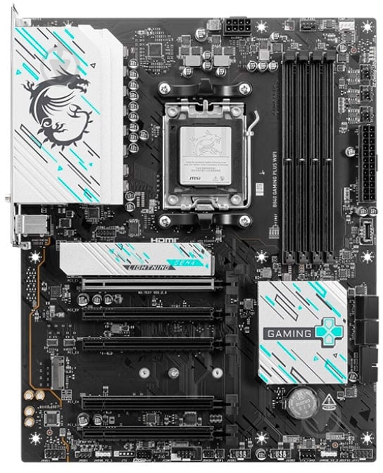 Материнская плата MSI 911-7E57-002 (Socket AM5, AMD B840, ATX) - фото 1