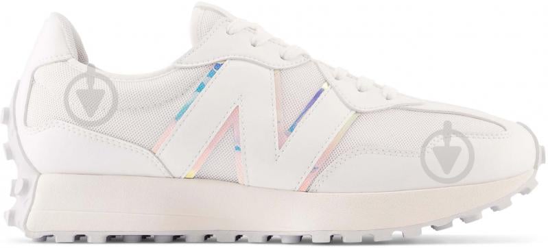 Кроссовки женские демисезонные New Balance 327 V1 U327WHT р.37,5 белые - фото 1