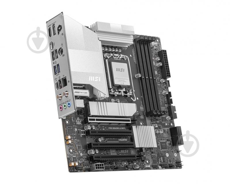 Материнская плата MSI 911-7E42-002 (Socket 1851, Intel B860, micro ATX) - фото 2 Материнская плата MSI 911-7E42-002 (Socket 1851, Intel B860, micro ATX) - фото 2
