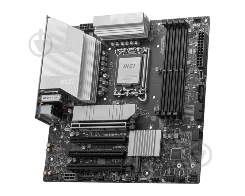 Материнская плата MSI 911-7E42-002 (Socket 1851, Intel B860, micro ATX) - фото 3 Материнская плата MSI 911-7E42-002 (Socket 1851, Intel B860, micro ATX) - фото 3