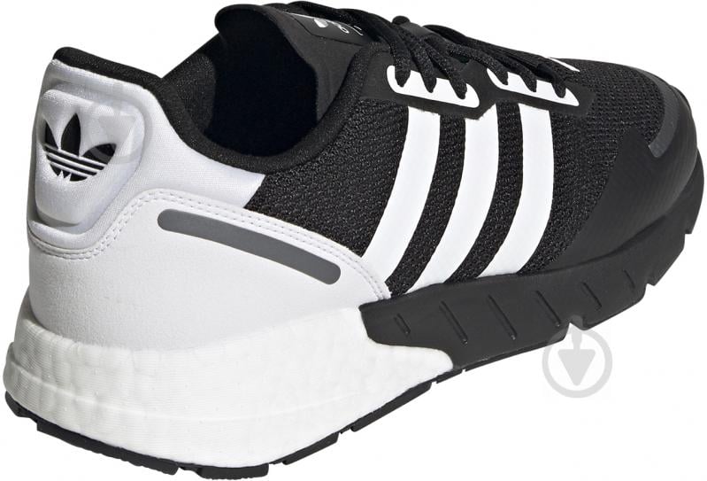 Кросівки чоловічі демісезонні Adidas ZX 1K BOOST FX6515 р.45 1/3 чорно-білі - фото 9