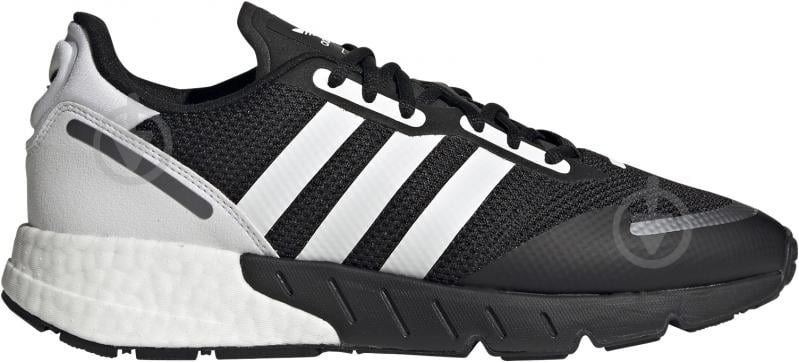 Кросівки чоловічі демісезонні Adidas ZX 1K BOOST FX6515 р.46 чорно-білі - фото 2