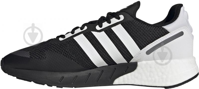 Кросівки чоловічі демісезонні Adidas ZX 1K BOOST FX6515 р.46 чорно-білі - фото 8