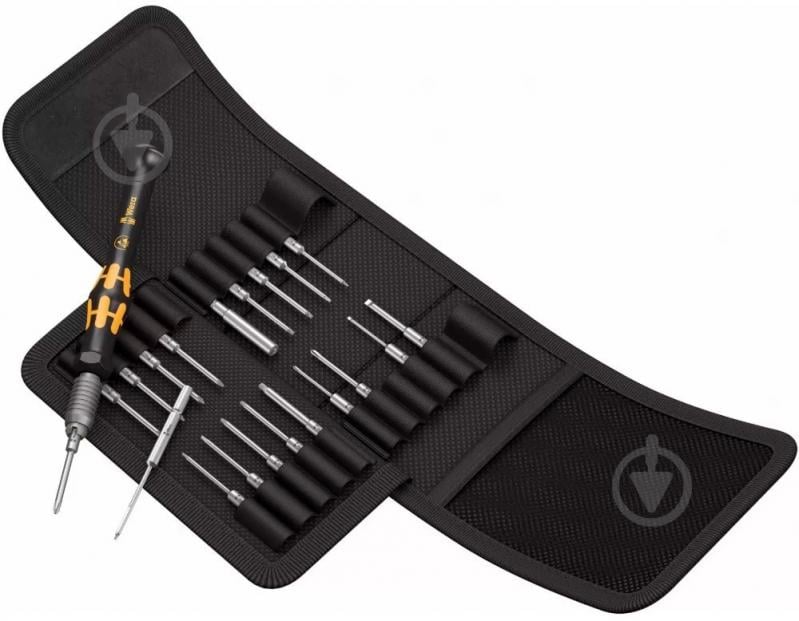 Набір викруток WERA з ручкою-бітотримачем Kraftform Kompakt Micro 21 ESD 1 24220 - фото 1 Набір викруток WERA з ручкою-бітотримачем Kraftform Kompakt Micro 21 ESD 1 24220 - фото 1