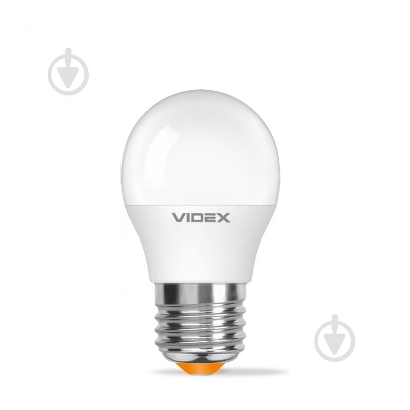 Лампа светодиодная Videx 4,9 Вт G45 E27 220 В 4100 К 28408 - фото 2 Лампа светодиодная Videx 4,9 Вт G45 E27 220 В 4100 К 28408 - фото 2