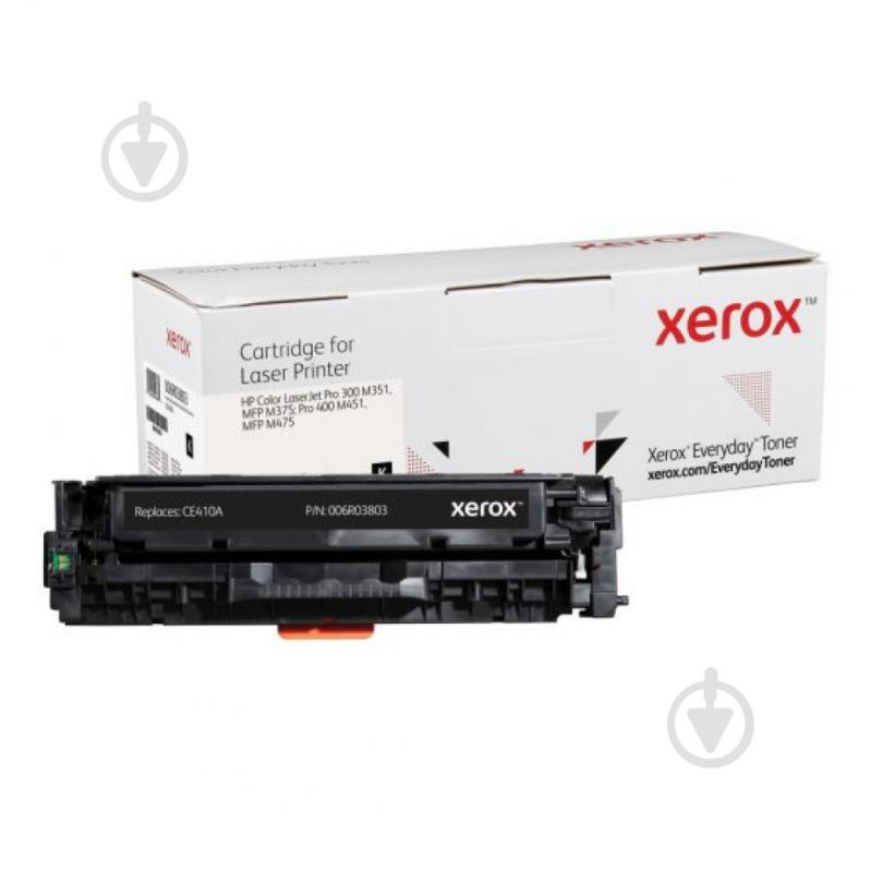 Картридж лазерный Xerox Everyday совместимый аналог HP CE410A (305A) black черный - фото 1