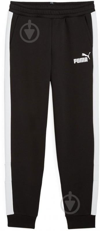 Брюки Puma Essentials Block FL 68182101 р. 128 черный - фото 1