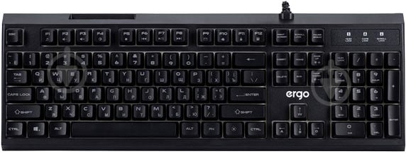 Клавіатура Ergo (KB-830HB) black - фото 3