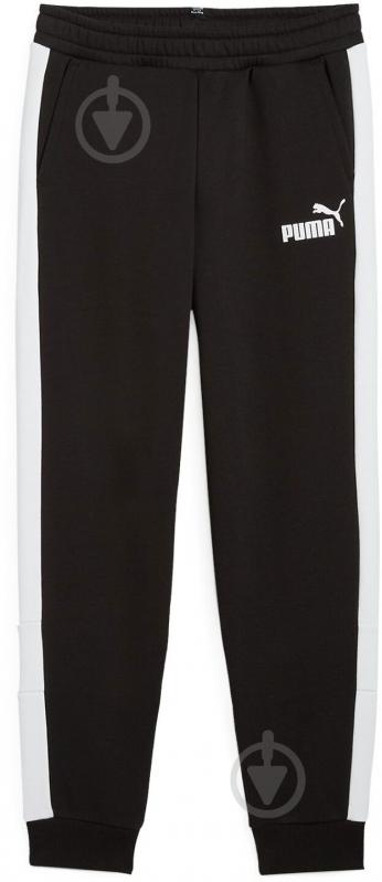 Брюки Puma Essentials Block FL 68182101 р. 140 черный - фото 1