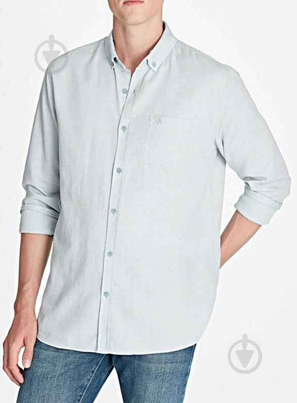 Рубашка Mavi BUTTON POCKET SHIRT 020442-29842 р. 3XL Blue - фото 4