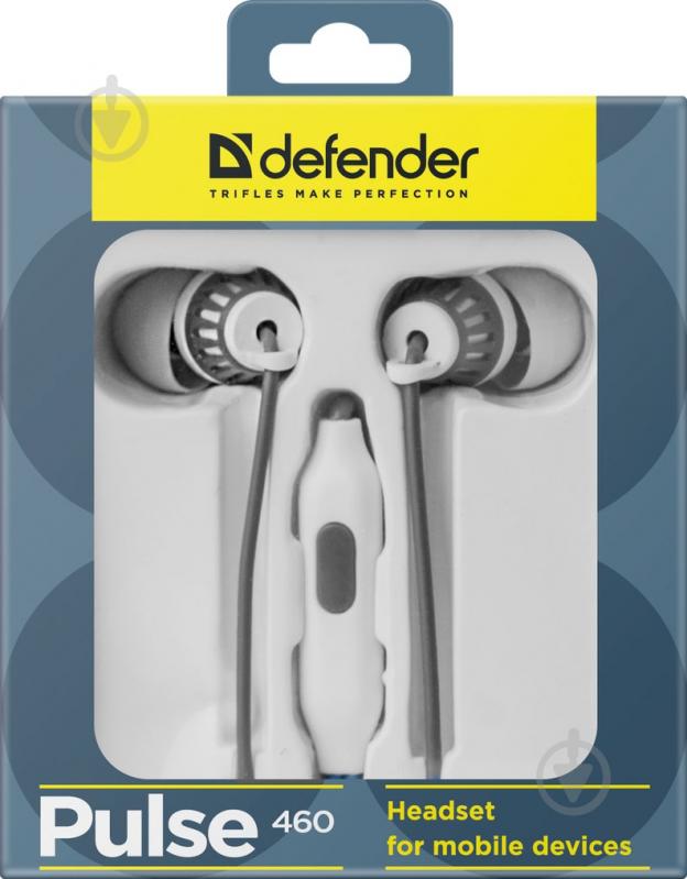 Гарнитура Defender PULSE 460 grey (63460) - фото 5