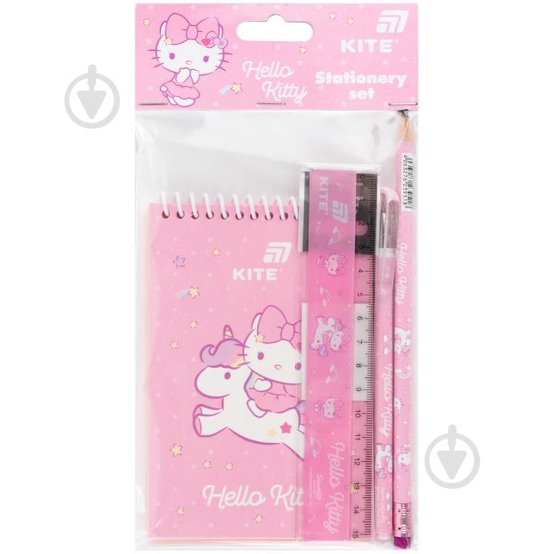 Набір канцелярський KITE 4 предмети Hello Kitty HK26-S03 - фото 1