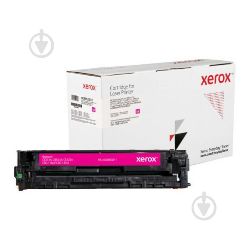 Картридж лазерний Xerox Everyday сумісний аналог HP CF213A/CB543A/CE323A, Canon 716/731 червоний червоний - фото 1