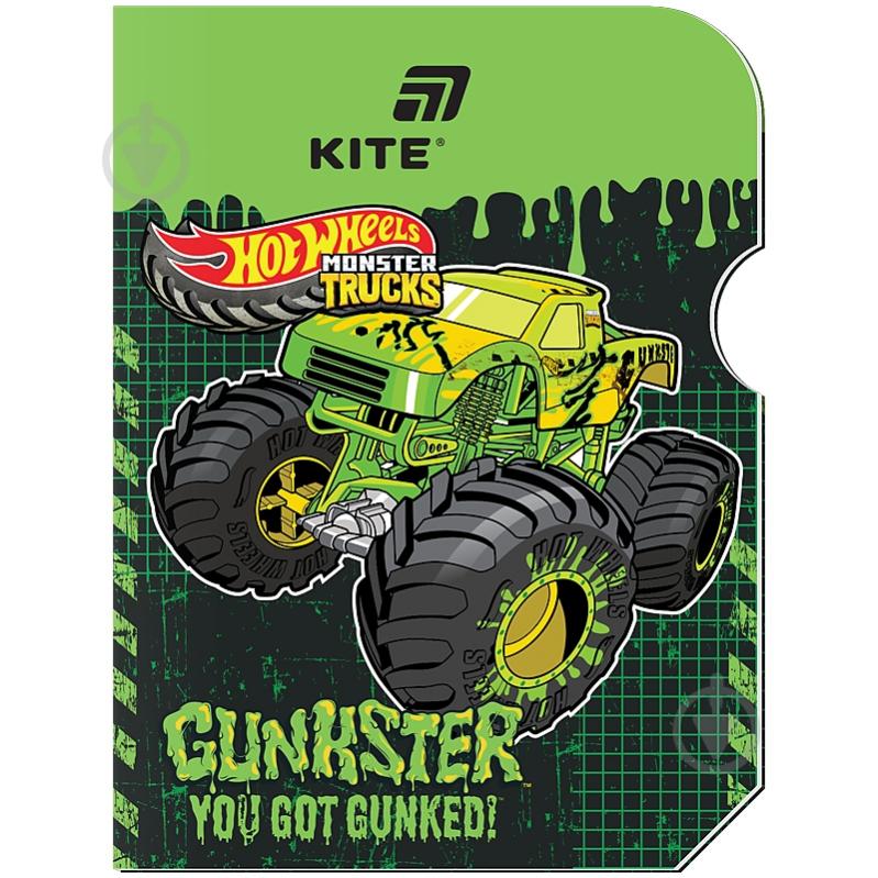 Блокнот KITE Hot Wheels А6 60 лист. HW26-223 - фото 1