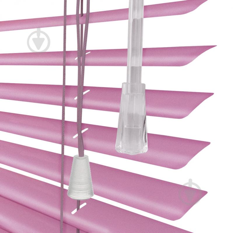 Жалюзи Rollotex алюминиевые горизонтальные с фиксацией 76х120 см розовые брашованые - фото 4 Жалюзи Rollotex алюминиевые горизонтальные с фиксацией 76х120 см розовые брашованые - фото 4