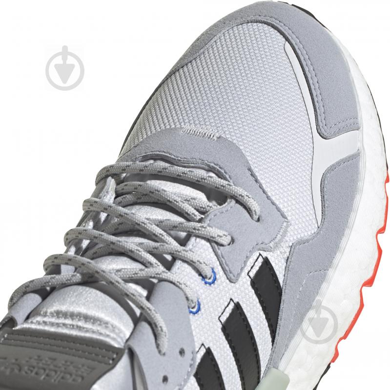 Кроссовки мужские демисезонные Adidas NITE JOGGER FX6835 р.40 2/3 белые - фото 12