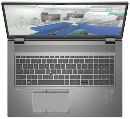 Ноутбук HP ZBook Fury G7 17,3 (9UY32AV_V2) silver - фото 2