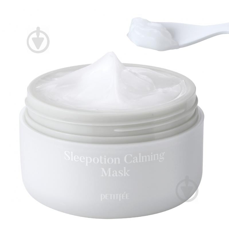 Маска для обличчя Petitfee Sleepotion Calming Mask заспокійлива нічна з алантоїном та центелою азіатською 55 мл 1 шт. - фото 2