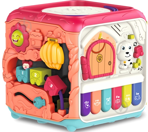 Игра-сортер Limo Toy Куб 6 в 1 FT 0029 AB - фото 1