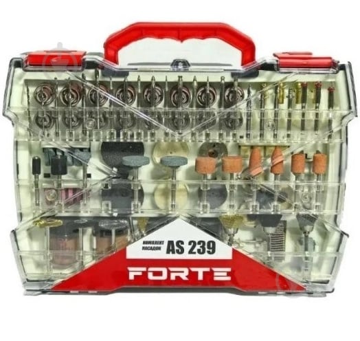 Набір насадок Forte AS 239 FORTE для гравера AS 239 - фото 1