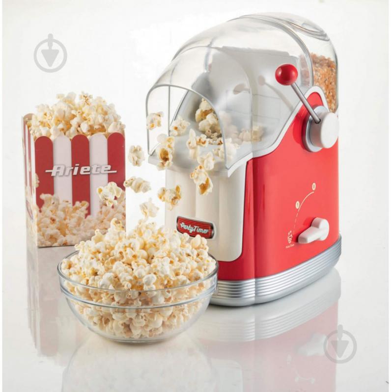 Аппарат для приготовления попкорна Ariete 2958 Popcorn Red 00C295800AR0 - фото 3