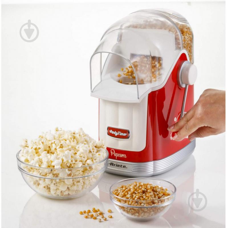 Аппарат для приготовления попкорна Ariete 2958 Popcorn Red 00C295800AR0 - фото 2