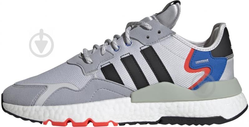 Кроссовки мужские демисезонные Adidas NITE JOGGER FX6835 р.46 белые - фото 3