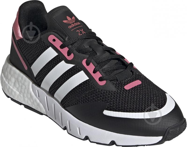 Кроссовки женские демисезонные Adidas ZX 1K BOOST W FX6872 р.36 черные - фото 4