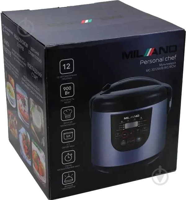 Мультиварка Milano MC-3012BCM Personal Chef - фото 4