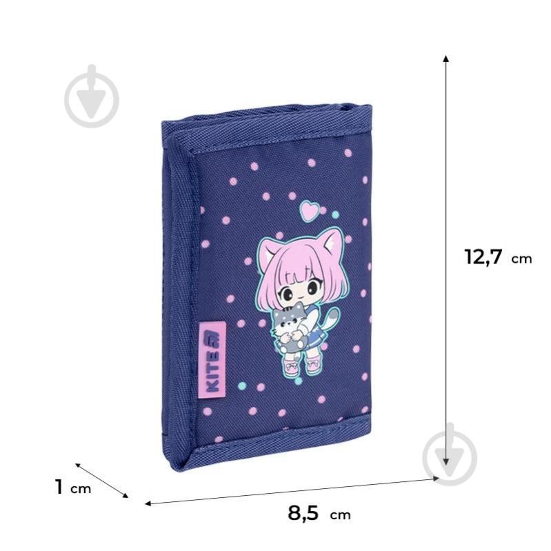 Кошелек KITE Be Friends K26-598-1 фиолетовый - фото 2 Кошелек KITE Be Friends K26-598-1 фиолетовый - фото 2