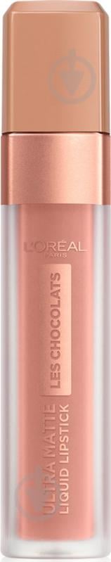 Помада жидкая L'Oreal Paris Les Chocolats №852 Box of Chocolates 7,6 мл - фото 1