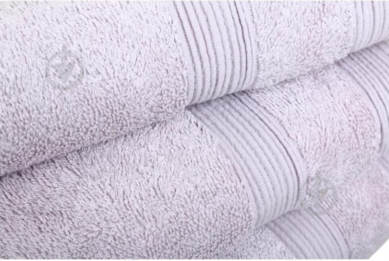 Рушник махровий BAMBOO 50x90 см сірий BILTEX - фото 7