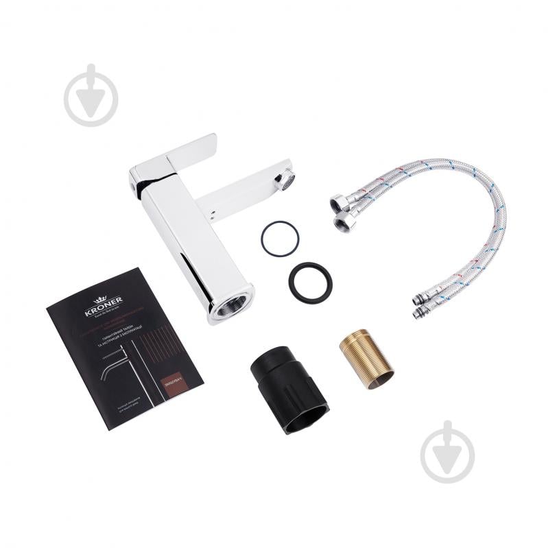 Смеситель для умывальника Kroner KRM Ems - C010 - фото 7