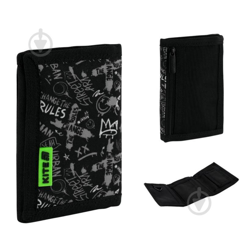 Кошелек KITE K26-598-4 черный - фото 1