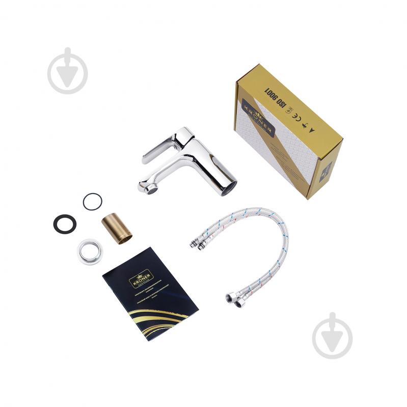 Смеситель для умывальника Kroner KRM Main - C010 - фото 7 Смеситель для умывальника Kroner KRM Main - C010 - фото 7