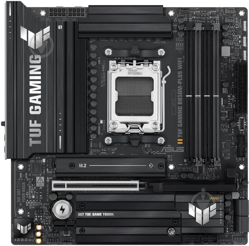 Материнская плата Asus 90MB1IY0-M0EAY0 (Socket AM5, AMD B850, micro ATX) - фото 1