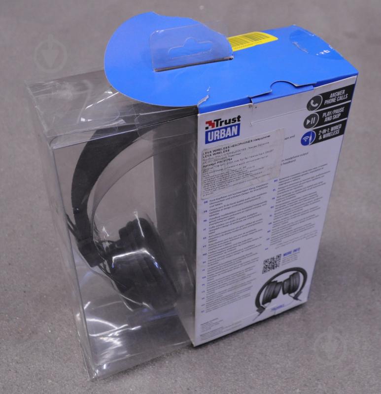 УЦІНКА! Bluetooth-гарнітура Trust LEVA WIRELESS (21754) (УЦ №136) - фото 2 УЦІНКА! Bluetooth-гарнітура Trust LEVA WIRELESS (21754) (УЦ №136) - фото 2