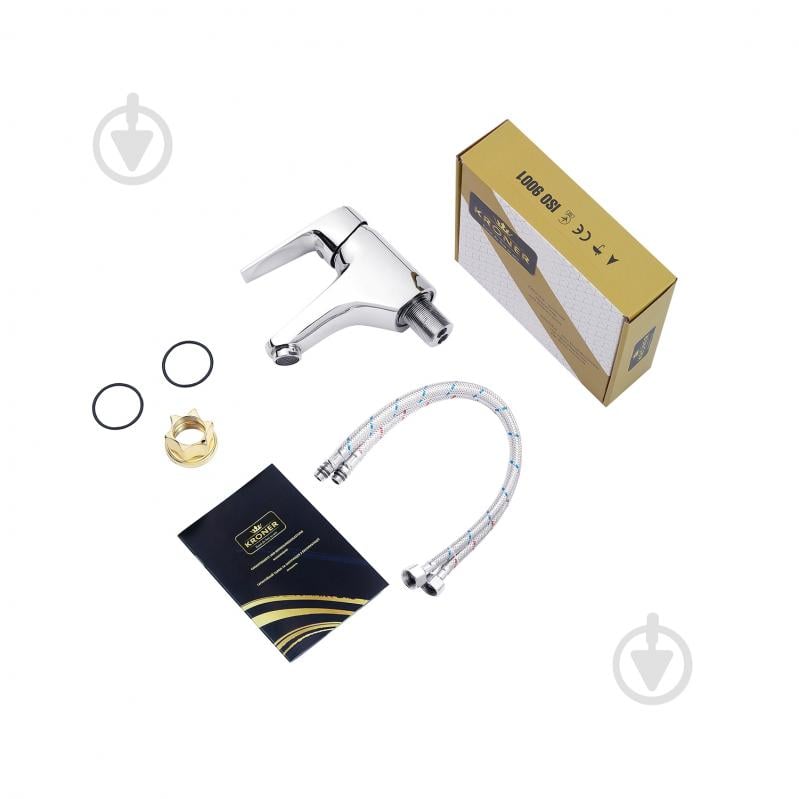 Змішувач для умивальника Kroner KRM Odra - C011 - фото 7 Змішувач для умивальника Kroner KRM Odra - C011 - фото 7