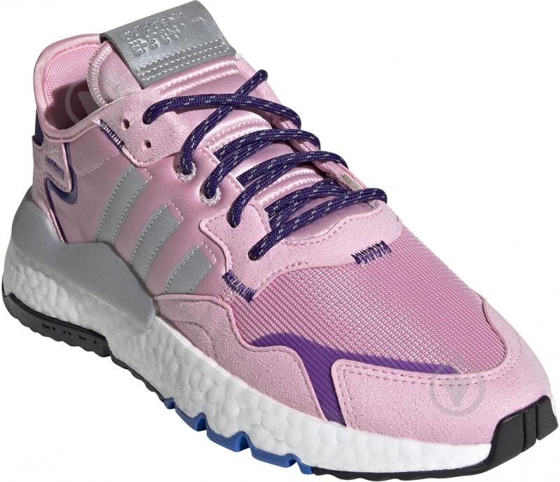 Кросівки жіночі демісезонні Adidas NITE JOGGER W FX6911 р.36 2/3 рожеві - фото 3