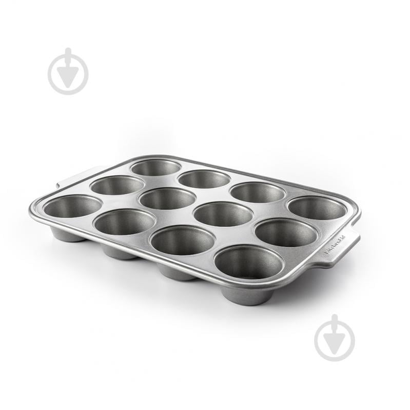 Форма для выпечки маффинов 41х28х4 см на 12 шт (CC003296-001) KitchenAid - фото 1