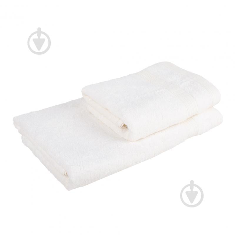 Рушник махровий BAMBOO 70x140 см молочний BILTEX - фото 2