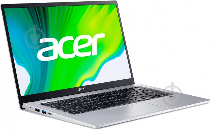 Ноутбук Acer Swift 1 SF114-33-P57W 14 (NX.HYSEU.00A) silver - фото 2