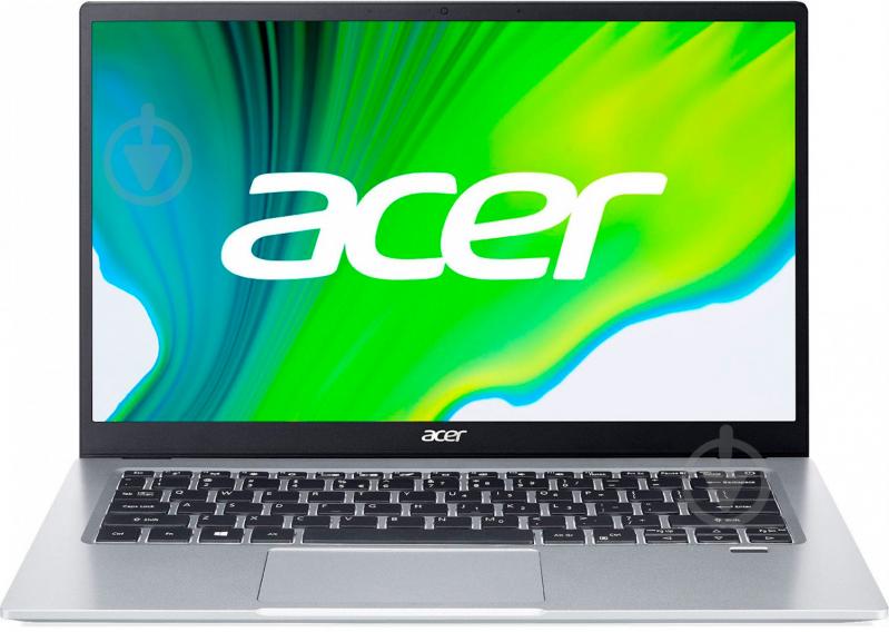 Ноутбук Acer Swift 1 SF114-33-P57W 14 (NX.HYSEU.00A) silver - фото 1