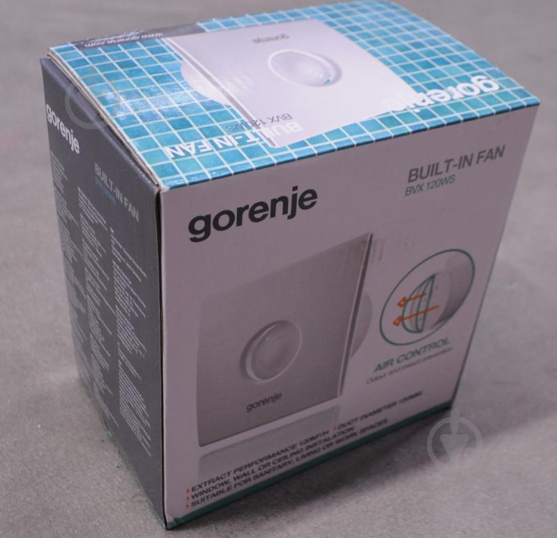 УЦЕНКА! Вентилятор Gorenje BVX120WS (УЦ №136) - фото 3 УЦЕНКА! Вентилятор Gorenje BVX120WS (УЦ №136) - фото 3