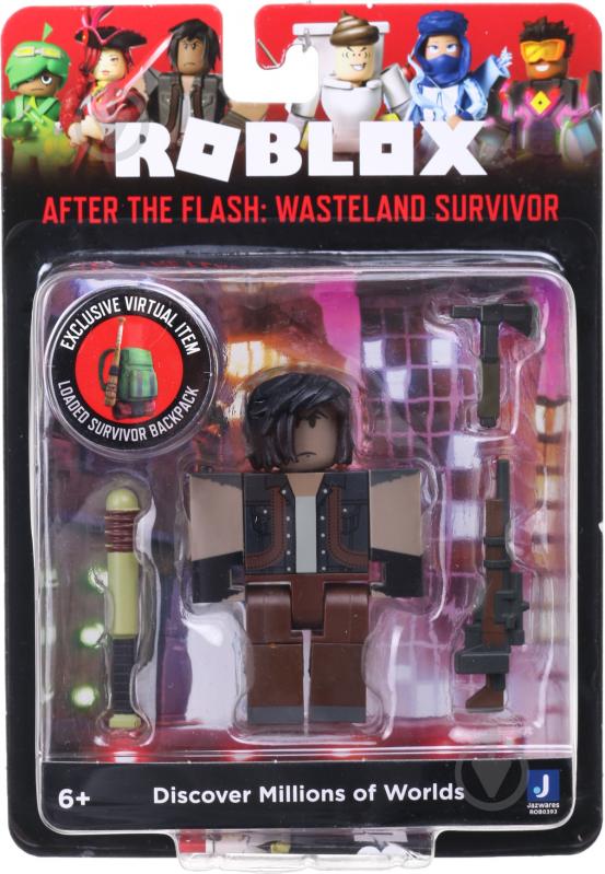 Фигурка коллекционная Jazwares Roblox Core Figures After the Flash: Wasteland Survivor W9 ROB0393 - фото 1