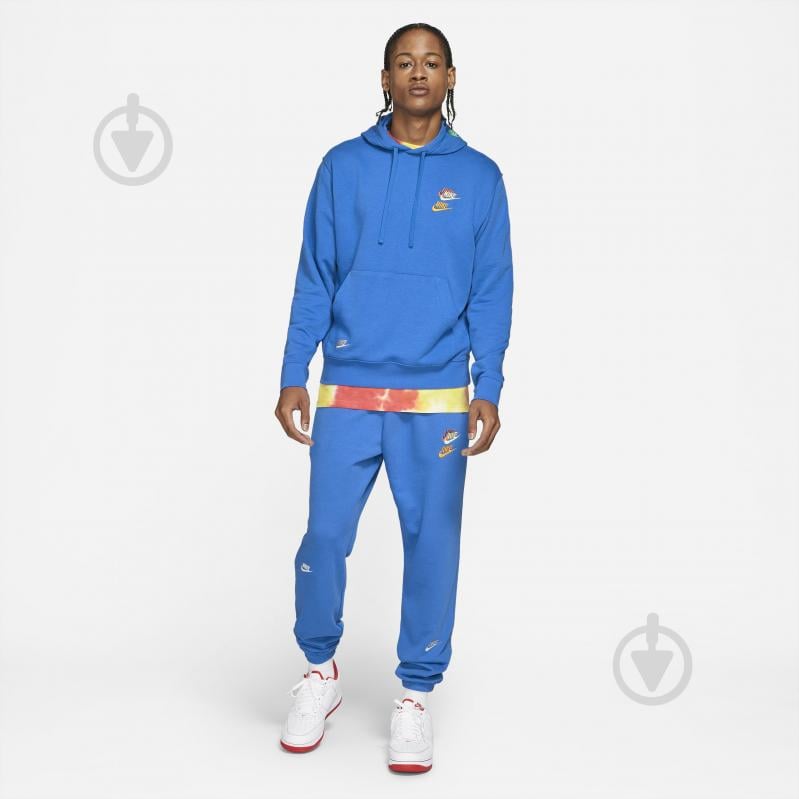 Джемпер Nike M NSW SPE+ FT PO HOODIE M FTA DD4666-403 р. M блакитний - фото 5