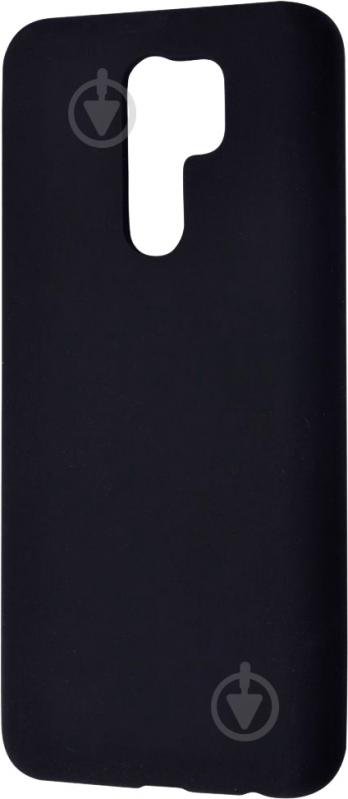Чехол WAVE Full Silicone Cover черный для Xiaomi Redmi 9A - фото 1