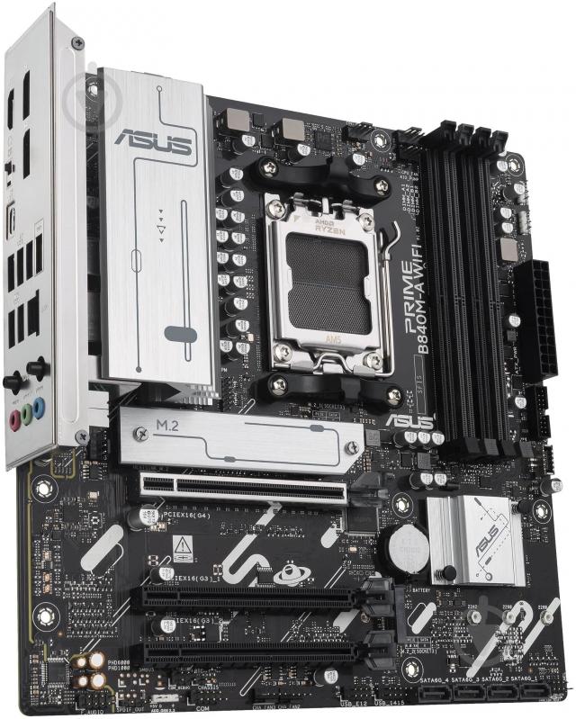 Материнская плата Asus 90MB1J20-M0EAY0 (Socket AM5, AMD B840, micro ATX) - фото 3 Материнская плата Asus 90MB1J20-M0EAY0 (Socket AM5, AMD B840, micro ATX) - фото 3