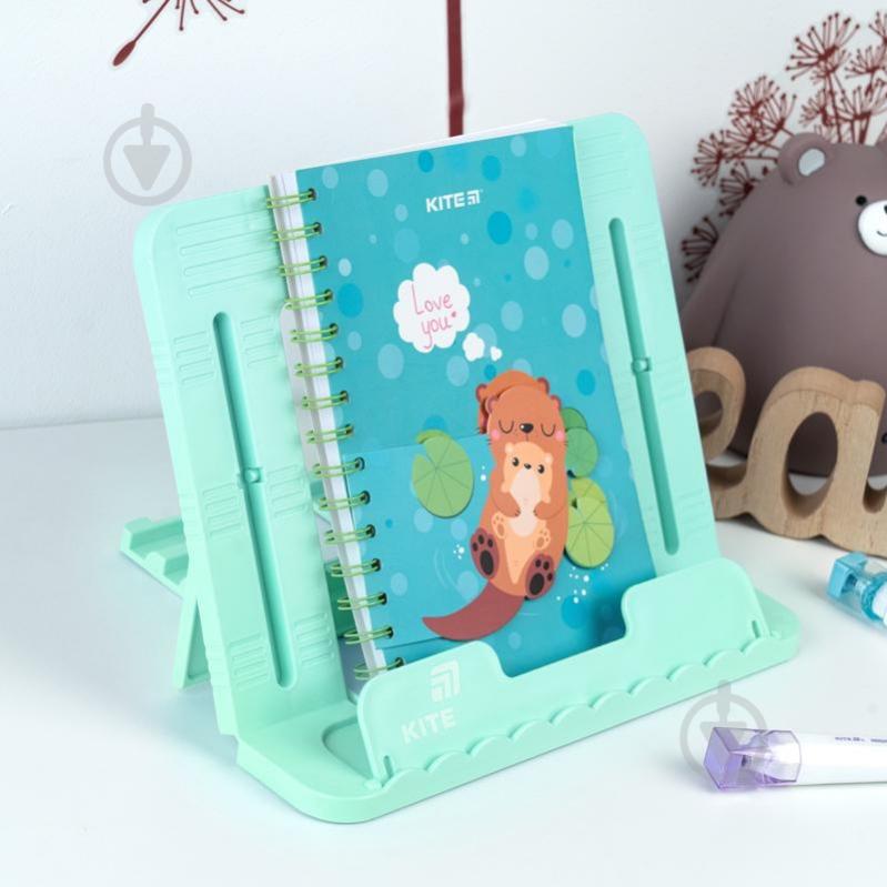 Подставка для книг бирюзовая K26-330-3 KITE - фото 4 Подставка для книг бирюзовая K26-330-3 KITE - фото 4